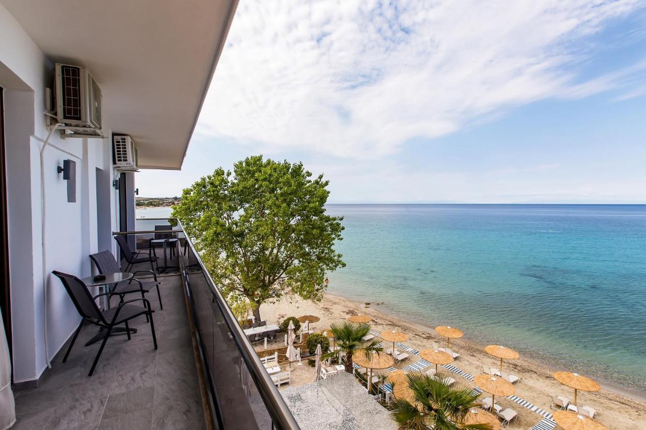 Halkidiki Greek Pride Seafront Hotel Skala Fourkas Bagian luar foto