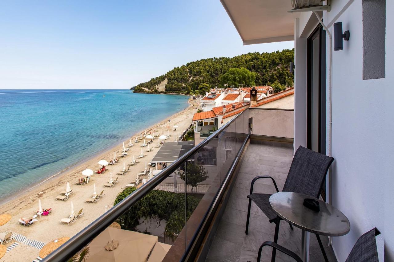 Halkidiki Greek Pride Seafront Hotel Skala Fourkas Bagian luar foto
