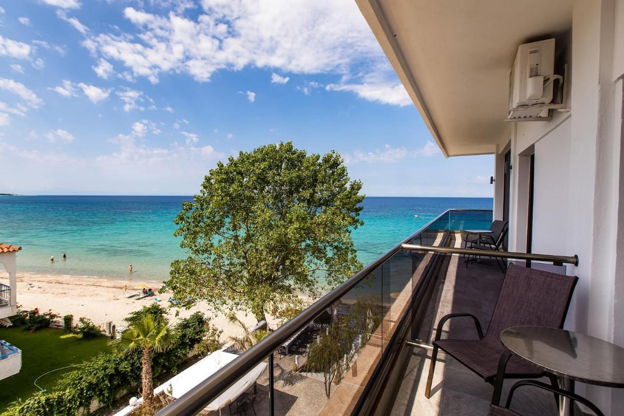 Halkidiki Greek Pride Seafront Hotel Skala Fourkas Bagian luar foto
