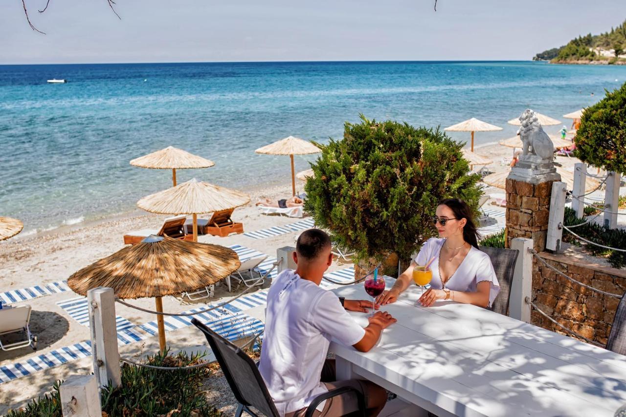 Halkidiki Greek Pride Seafront Hotel Skala Fourkas Bagian luar foto