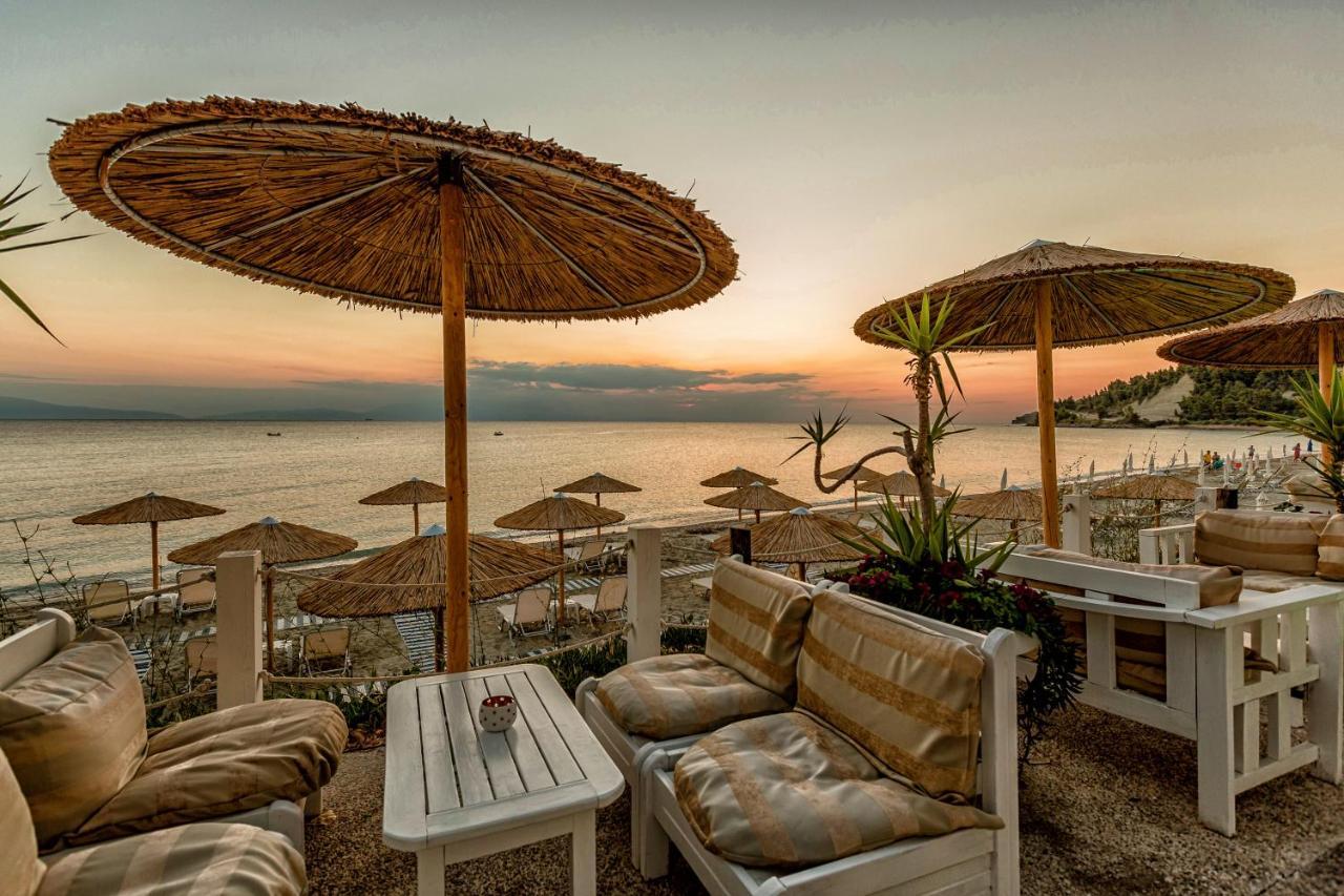 Halkidiki Greek Pride Seafront Hotel Skala Fourkas Bagian luar foto