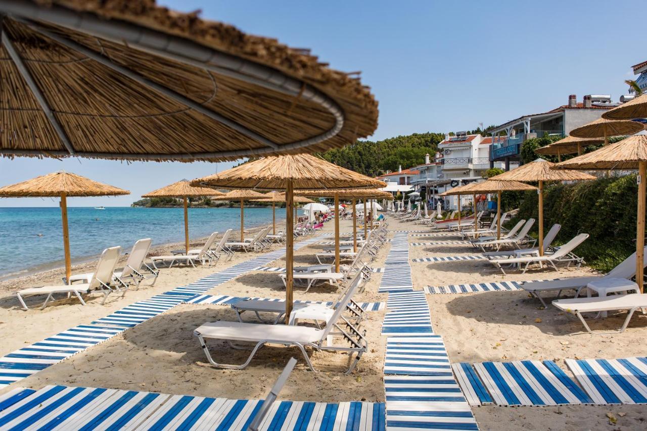 Halkidiki Greek Pride Seafront Hotel Skala Fourkas Bagian luar foto