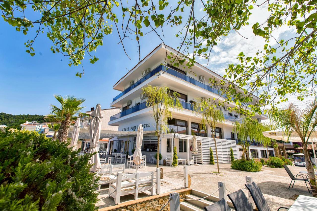 Halkidiki Greek Pride Seafront Hotel Skala Fourkas Bagian luar foto