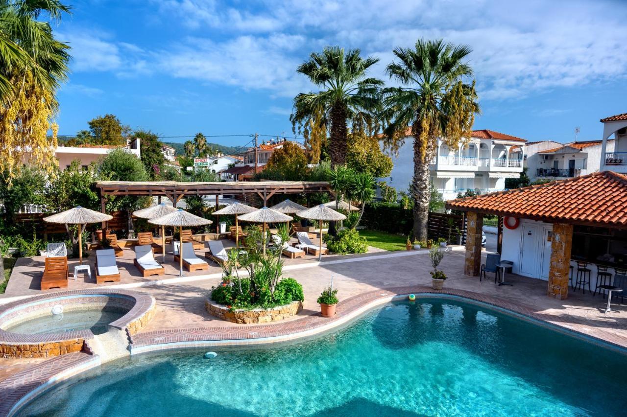 Halkidiki Greek Pride Seafront Hotel Skala Fourkas Bagian luar foto
