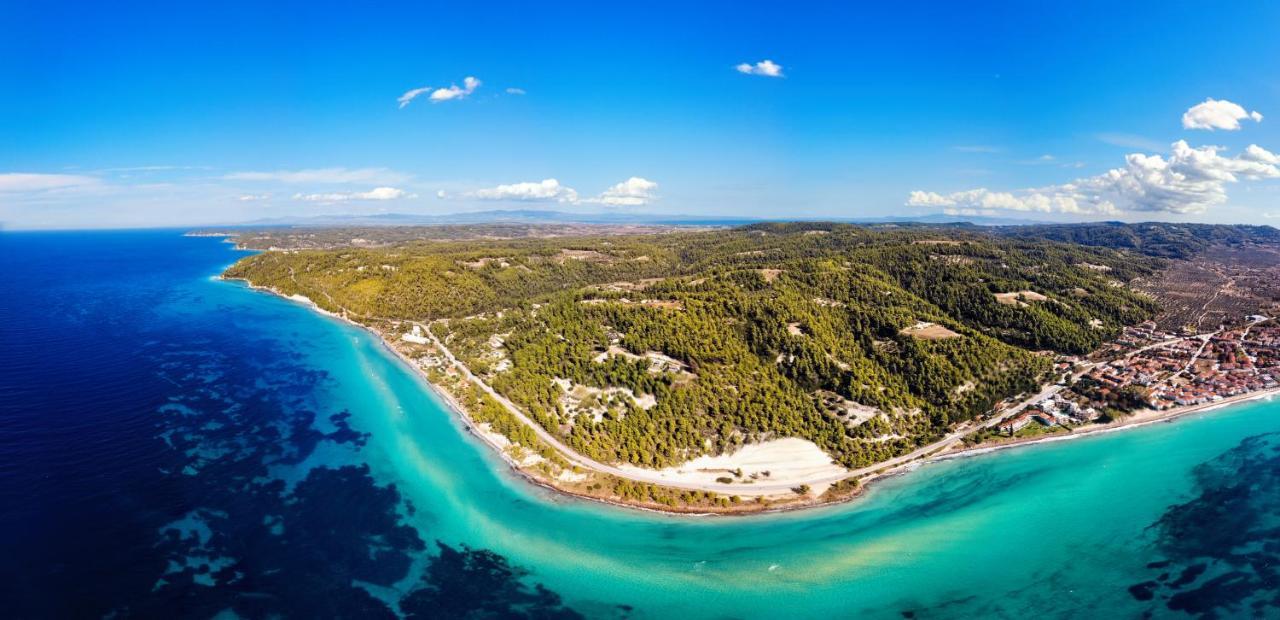 Halkidiki Greek Pride Seafront Hotel Skala Fourkas Bagian luar foto