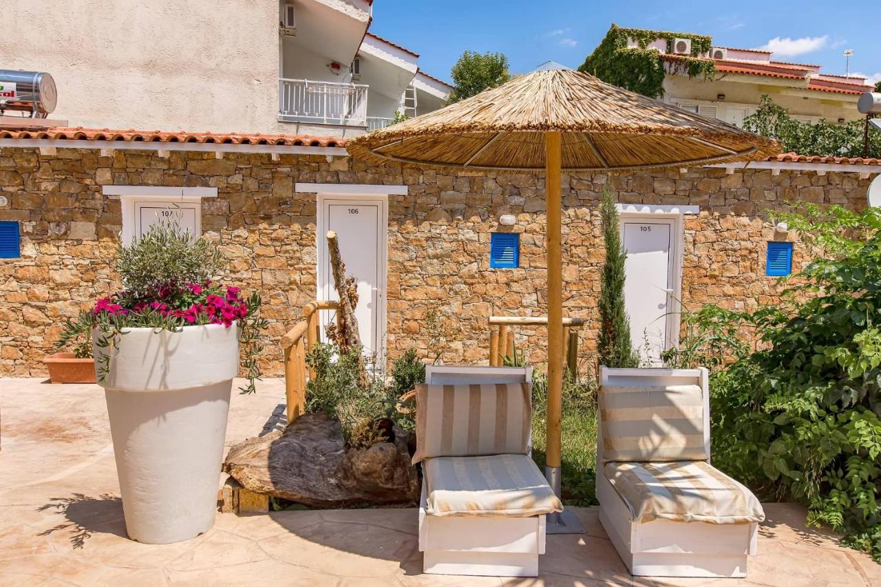 Halkidiki Greek Pride Seafront Hotel Skala Fourkas Bagian luar foto
